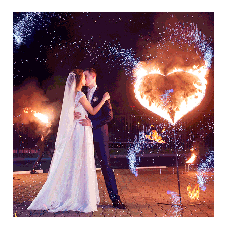 Организация пиротехнического шоу на свадьбу  Калуга | kaluga.salutsklad.ru