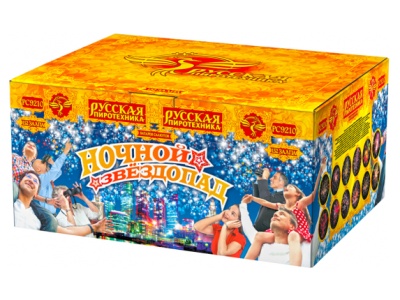 Ночной звездопад Комбинированный Фейерверк купить в Калуге | kaluga.salutsklad.ru