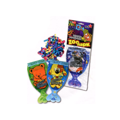 Зоопарк ТСЗ Надувная хлопушка купить в Калуге | kaluga.salutsklad.ru