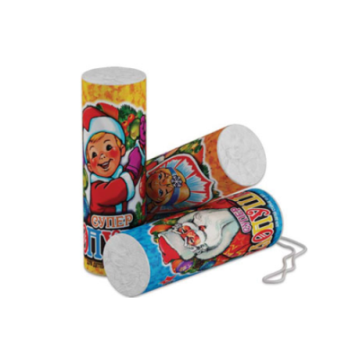 Супер с серпантином Хлопушки купить в Калуге | kaluga.salutsklad.ru