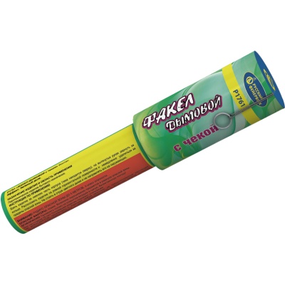 Дымовой (с чекой) зеленый Фальшфейер купить в Калуге | kaluga.salutsklad.ru