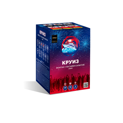 Круиз Фонтан фейерверк купить в Калуге | kaluga.salutsklad.ru