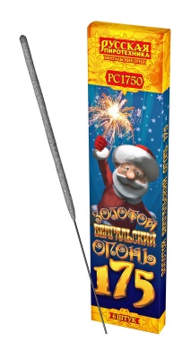 Золотой 175 мм. Бенгальские огни купить в Калуге | kaluga.salutsklad.ru