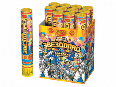 Звездопад 30 Пневматическая хлопушка купить в Калуге | kaluga.salutsklad.ru