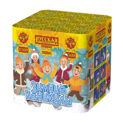 Зимние каникулы 36 Батарея салютов купить в Калуге | kaluga.salutsklad.ru