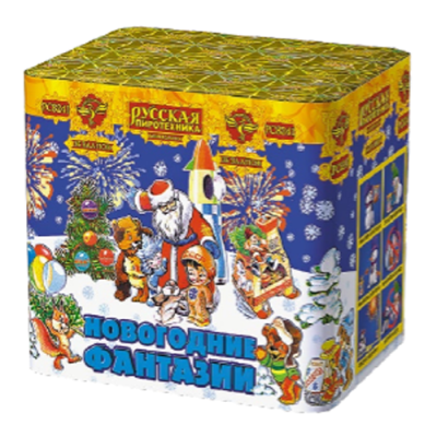 Новогодние фантазии New Салют купить в Калуге | kaluga.salutsklad.ru